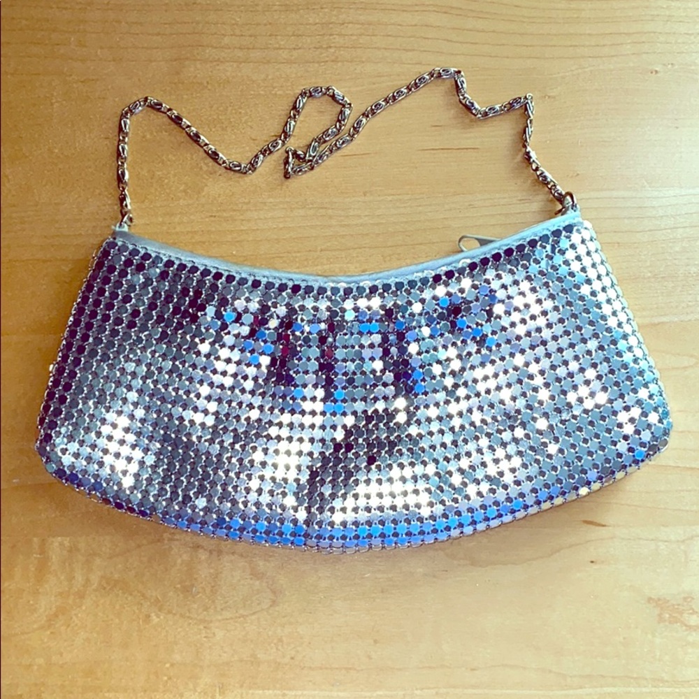 Silver Evening Bag